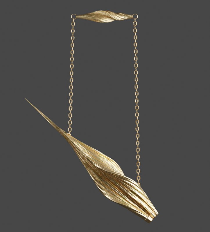 Inclined Luminous Drop