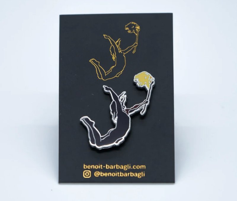 Lumière Amoureuse  – Broche 
